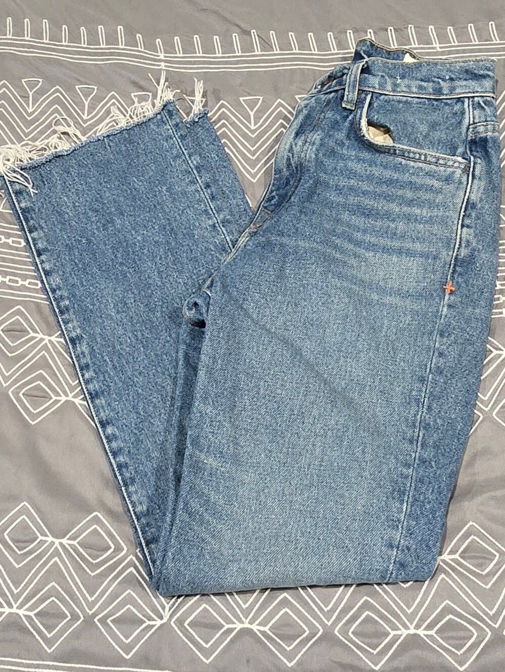 Imogene + Willie Sophie High Waisted Straight Ankle Jeans Size 24